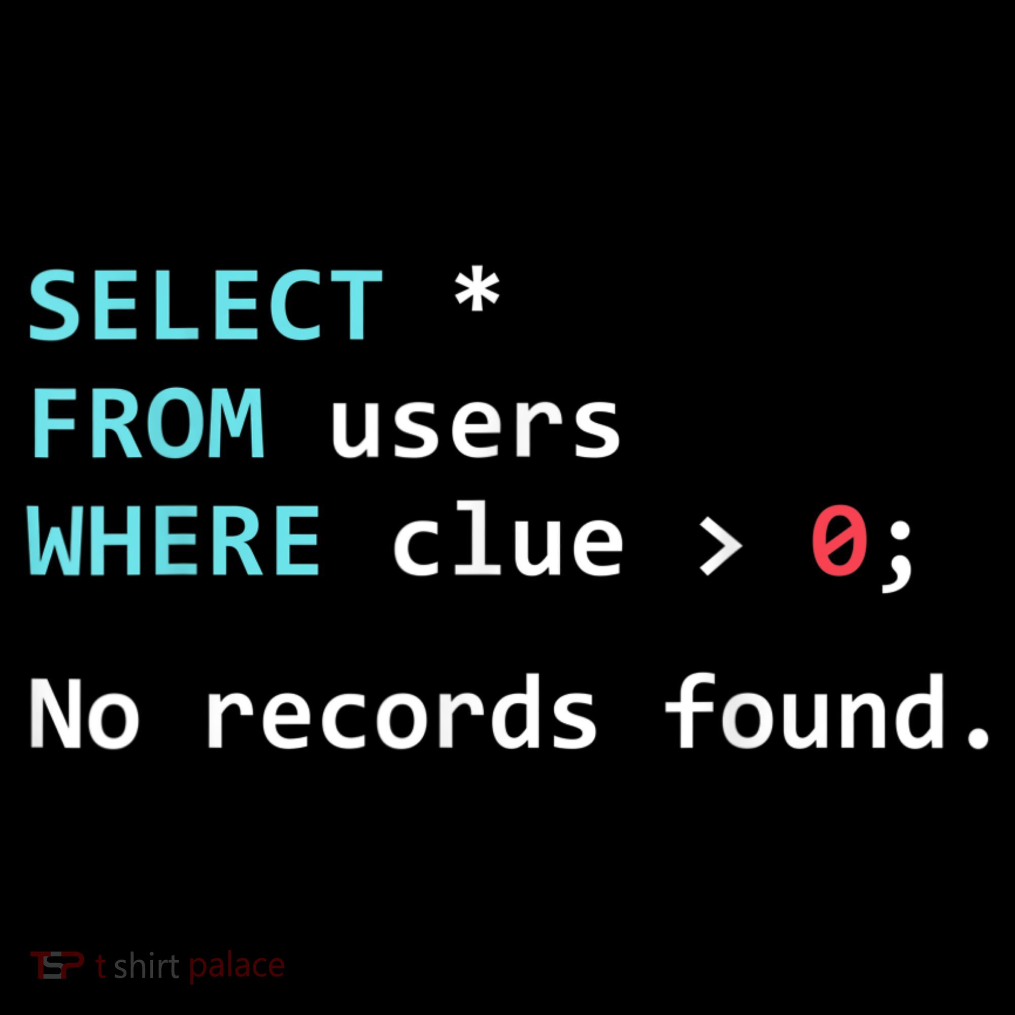 SQL Query Funny SQL Database Admin Programmer Button