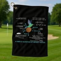 Simple Question Of Weight Ratios Golf Towel thumb 1