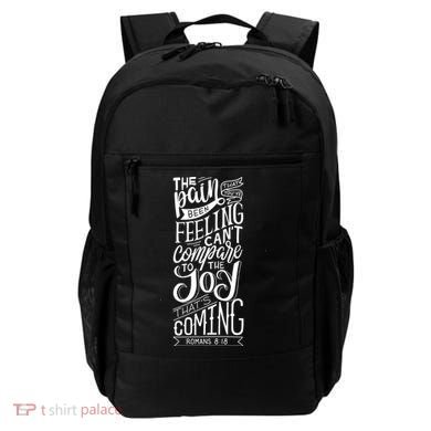 Scripture Quote Romans 8:18 Backpack