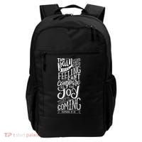 Scripture Quote Romans 8:18 Backpack thumb 0