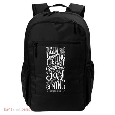 Scripture Quote Romans 8:18 Backpack