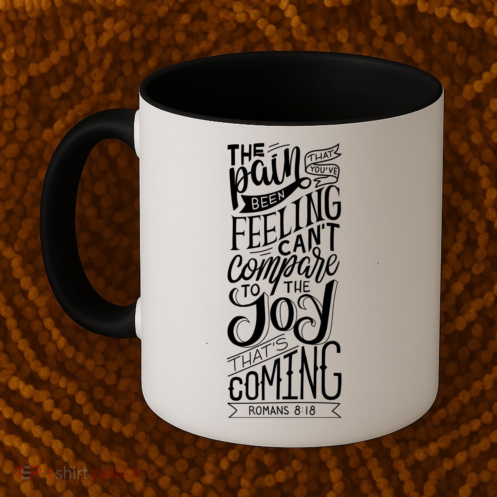 Scripture Quote Romans 8:18 Coffee Mug