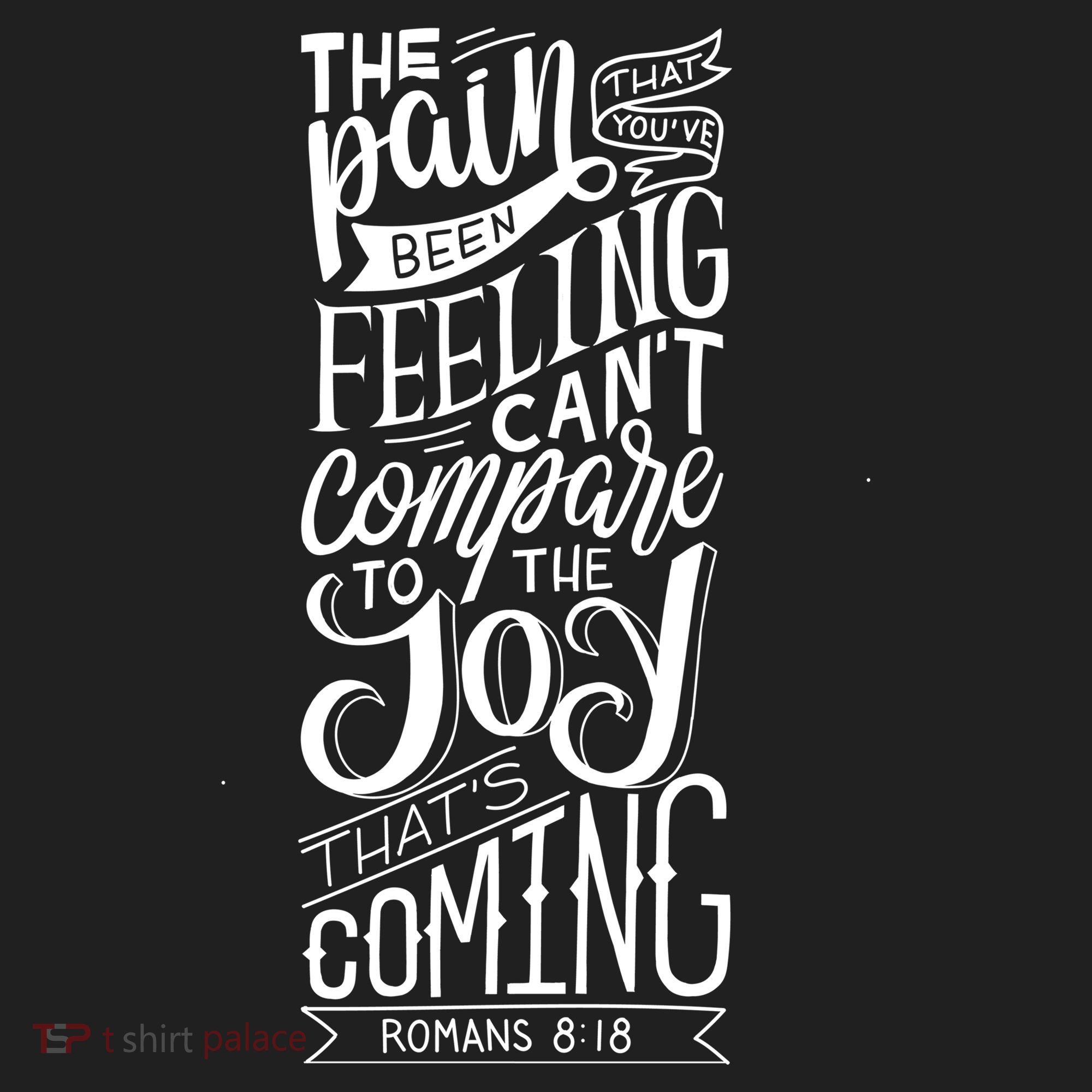 Scripture Quote Romans 8:18 Tumbler