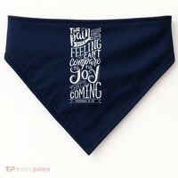 Scripture Quote Romans 8:18 USA-Made Doggie Bandana thumb 0