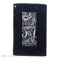 Scripture Quote Romans 8:18 Golf Towel thumb 0