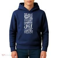 Scripture Quote Romans 8:18 Kids Hoodie thumb 4