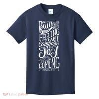 Scripture Quote Romans 8:18 Kids T-Shirt thumb 0