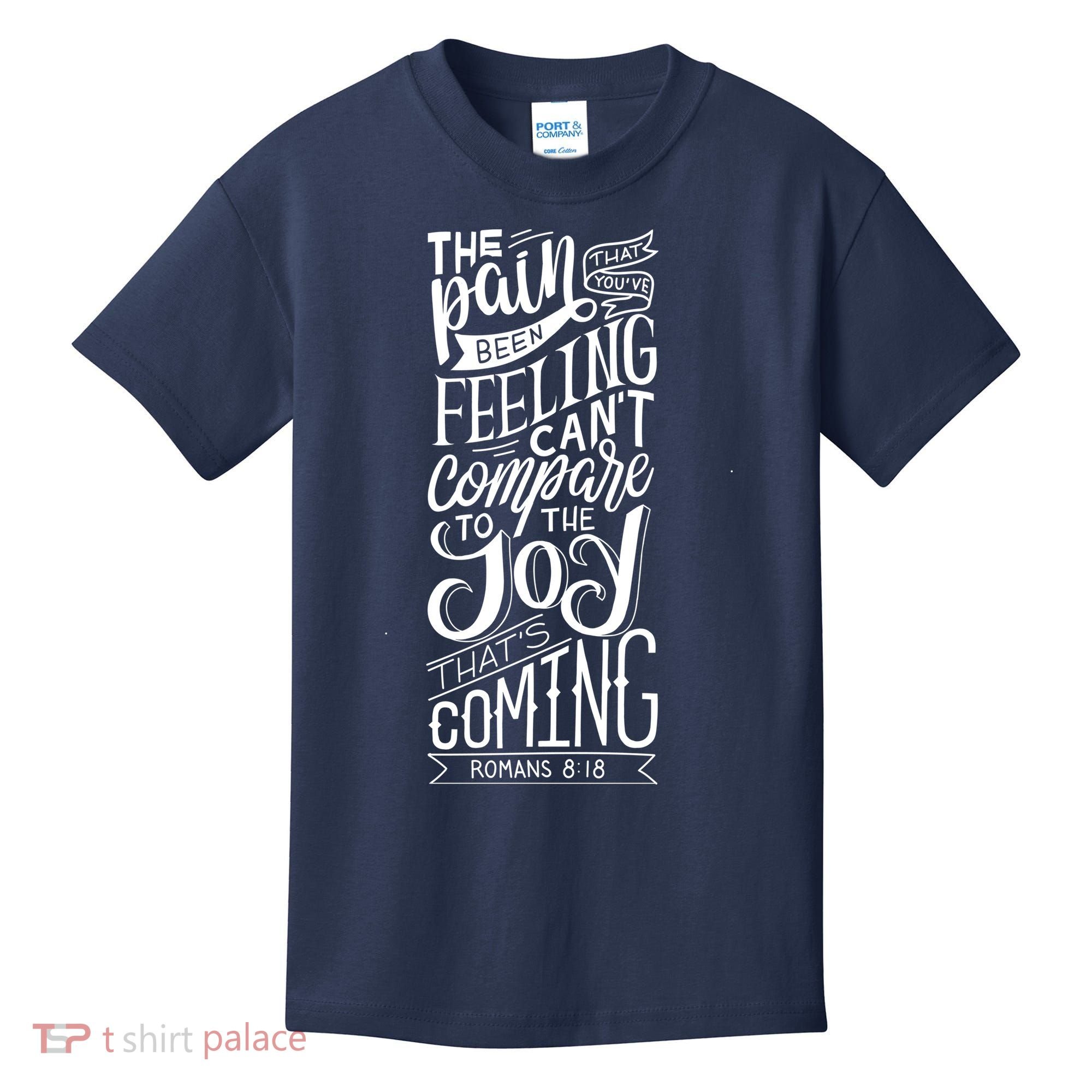 Scripture Quote Romans 8:18 Kids T-Shirt