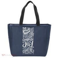 Scripture Quote Romans 8:18 Tote Bag thumb 0