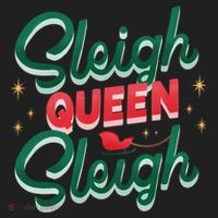 Sleigh Queen Sliegh Christmas Beanie thumb 2