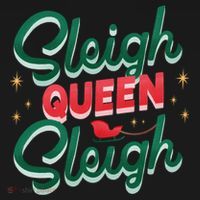 Sleigh Queen Sliegh Christmas Women's Hoodie thumb 2