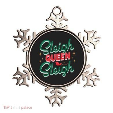 Sleigh Queen Sliegh Christmas Ornament