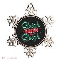 Sleigh Queen Sliegh Christmas Ornament thumb 0
