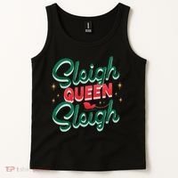 Sleigh Queen Sliegh Christmas Tank Top thumb 2