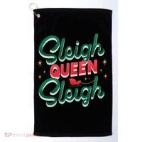 Sleigh Queen Sliegh Christmas Golf Towel thumb 0