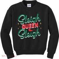 Sleigh Queen Sliegh Christmas Kids Sweatshirt thumb 0