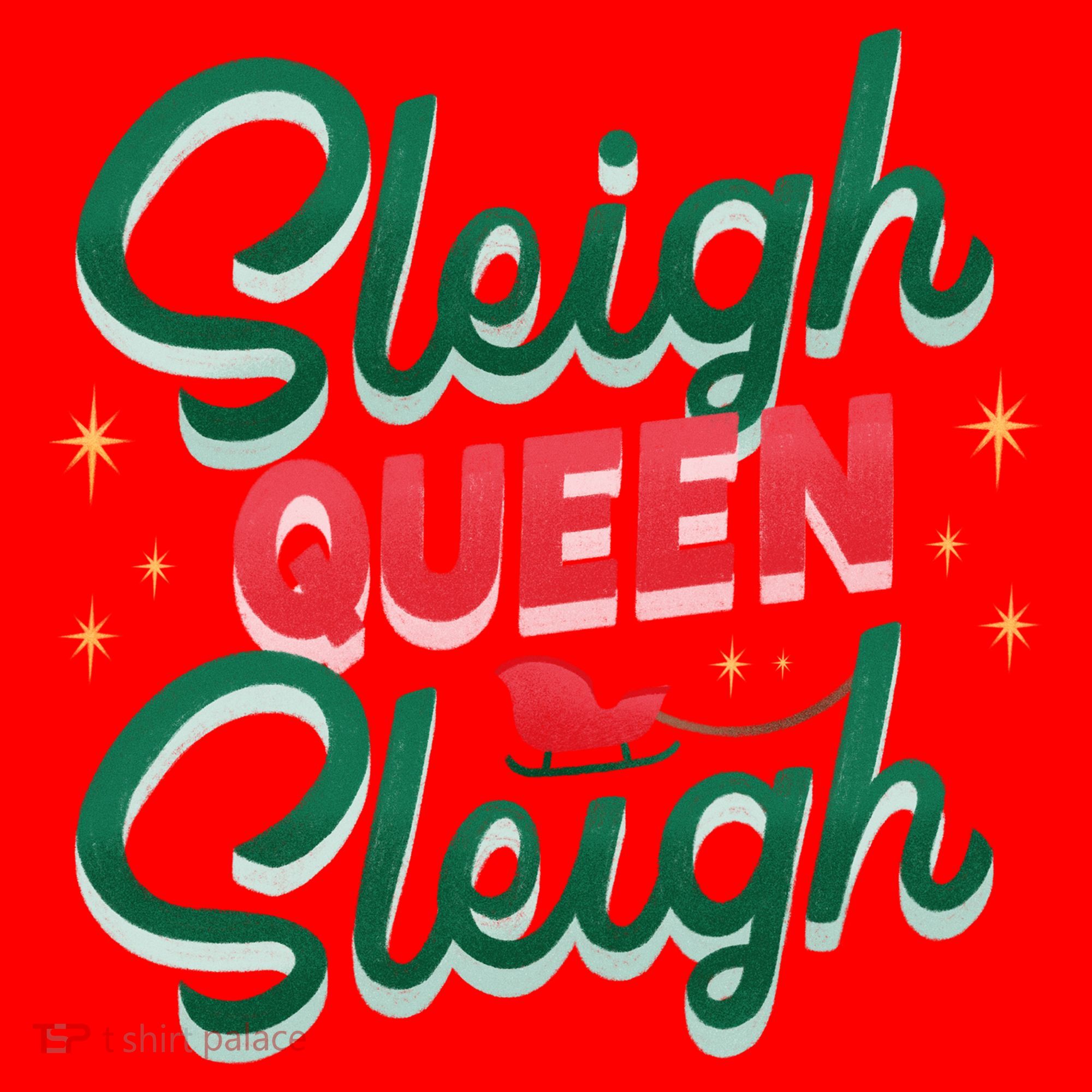 Sleigh Queen Sliegh Christmas Santa Hat