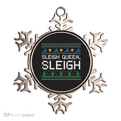 Sleigh Queen Sleigh Christmas Inspirational Xmas Gift Ornament