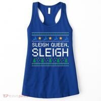 Sleigh Queen Sleigh Christmas Inspirational Xmas Gift Women's Tank Top thumb 0
