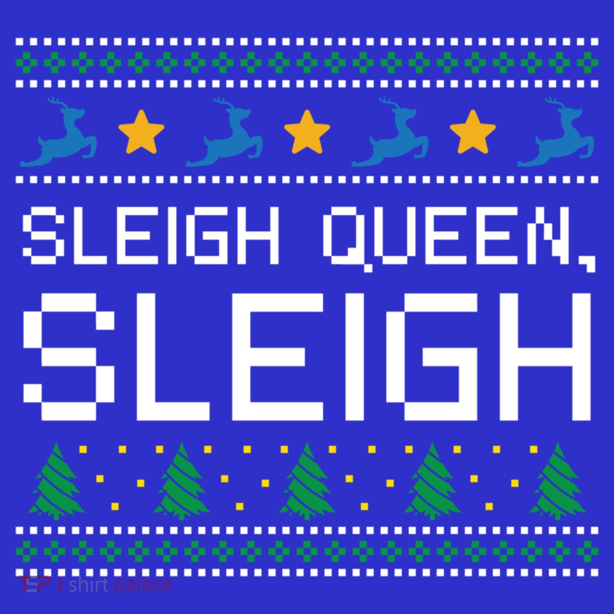 Sleigh Queen Sleigh Christmas Inspirational Xmas Gift Women's Tank Top