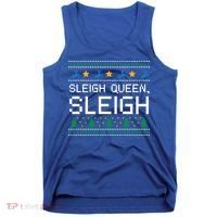 Sleigh Queen Sleigh Christmas Inspirational Xmas Gift Tank Top thumb 0