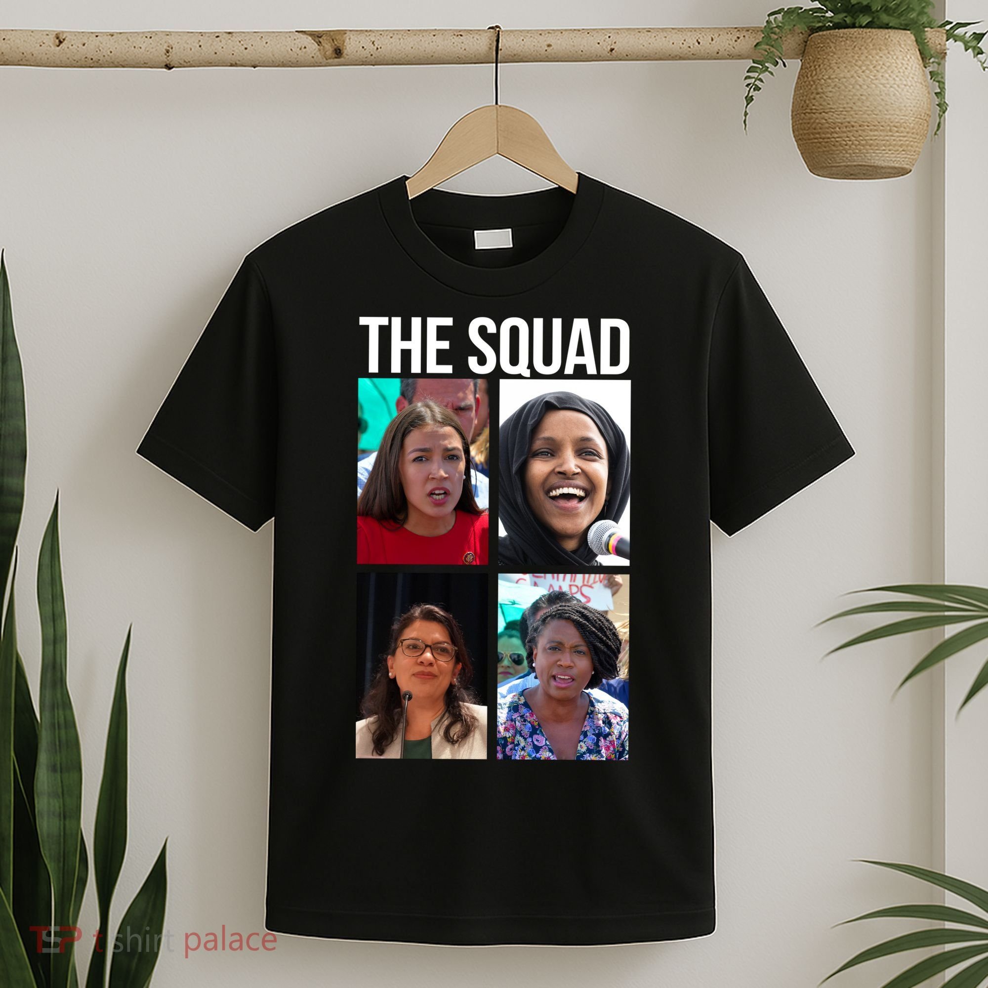 Squad AOC Rashida Tlaib Ilhan Omar Ayanna Pressley T-Shirt