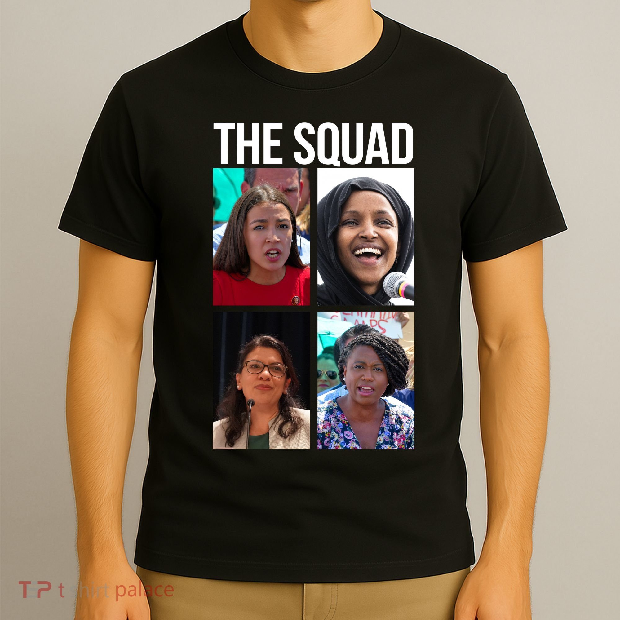 Squad AOC Rashida Tlaib Ilhan Omar Ayanna Pressley T-Shirt