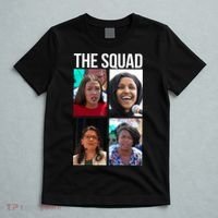 Squad AOC Rashida Tlaib Ilhan Omar Ayanna Pressley T-Shirt thumb 5