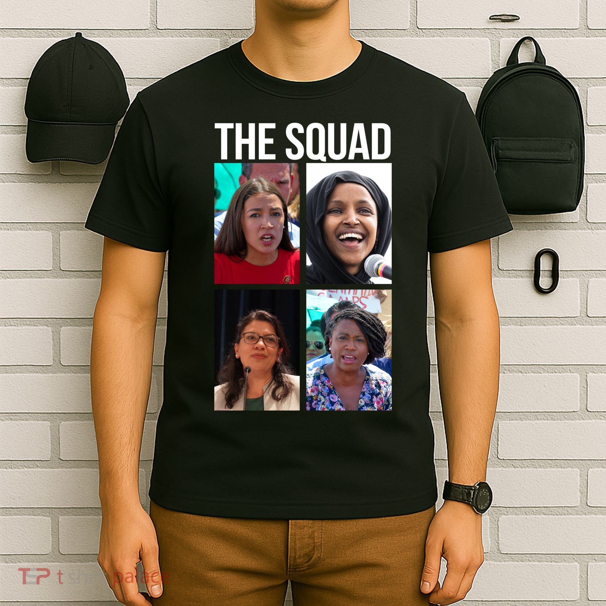 Squad AOC Rashida Tlaib Ilhan Omar Ayanna Pressley T-Shirt