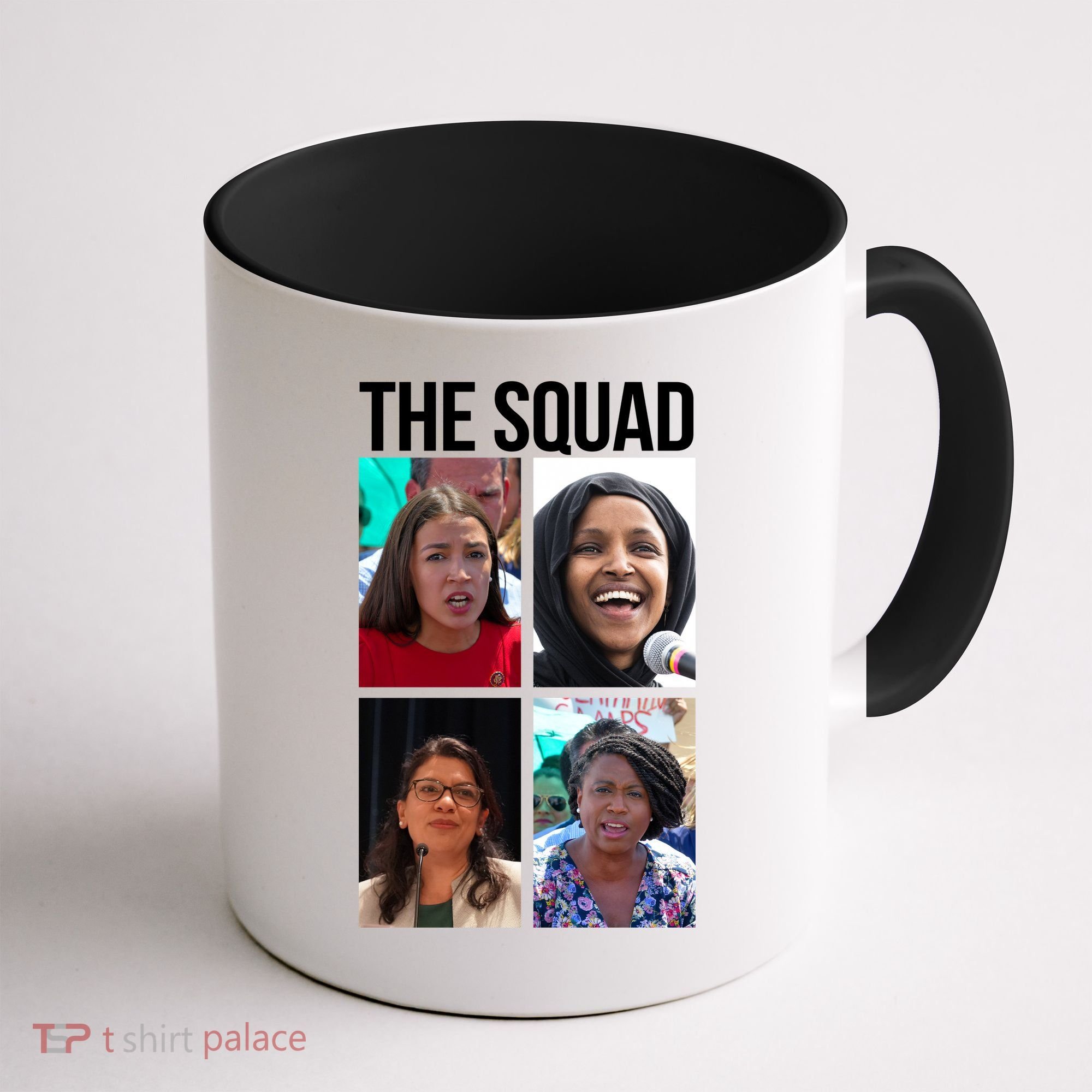 Squad AOC Rashida Tlaib Ilhan Omar Ayanna Pressley Coffee Mug