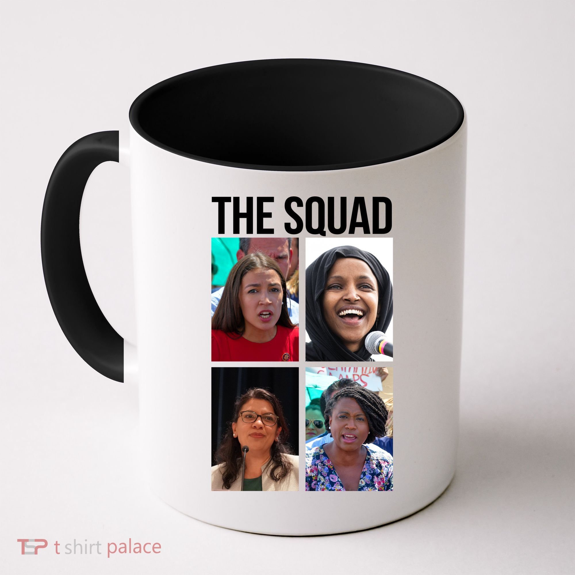 Squad AOC Rashida Tlaib Ilhan Omar Ayanna Pressley Coffee Mug