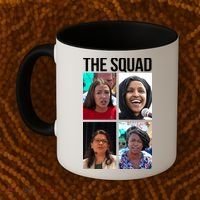 Squad AOC Rashida Tlaib Ilhan Omar Ayanna Pressley Coffee Mug thumb 2