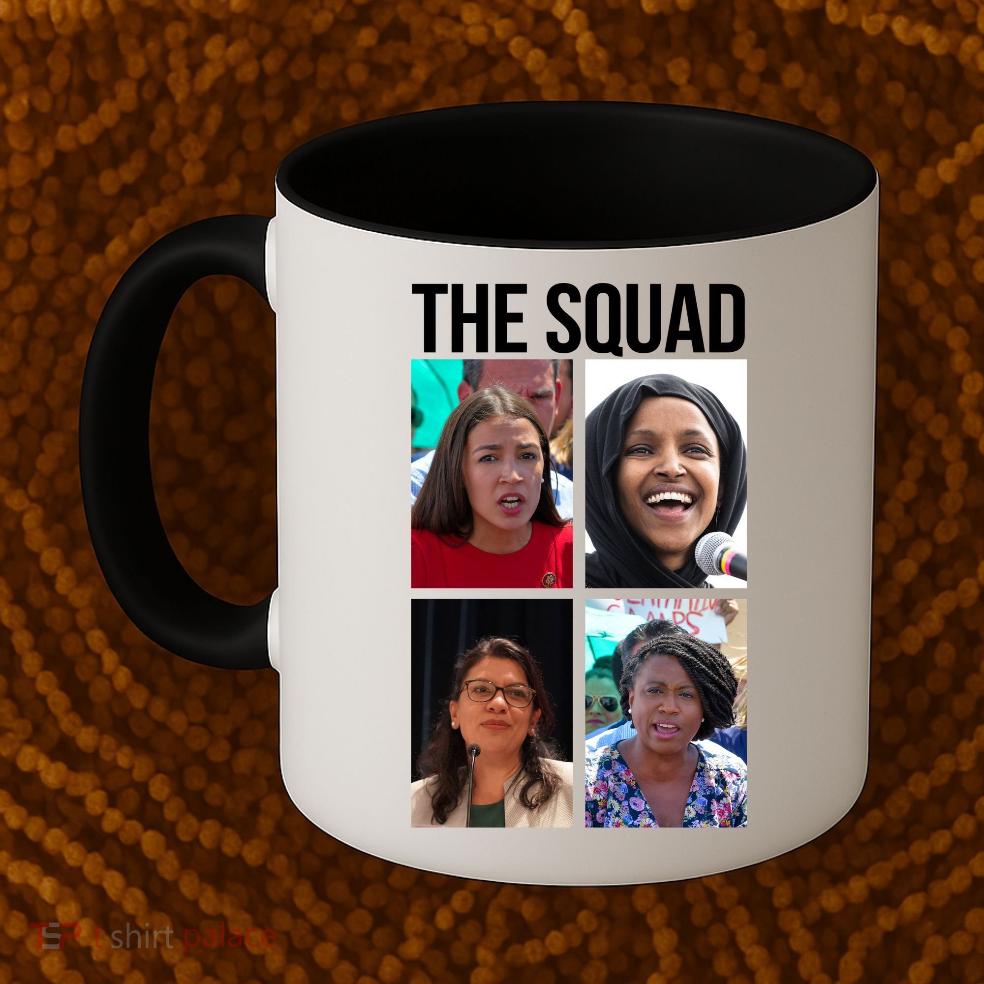 Squad AOC Rashida Tlaib Ilhan Omar Ayanna Pressley Coffee Mug