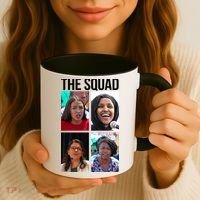 Squad AOC Rashida Tlaib Ilhan Omar Ayanna Pressley Coffee Mug thumb 3