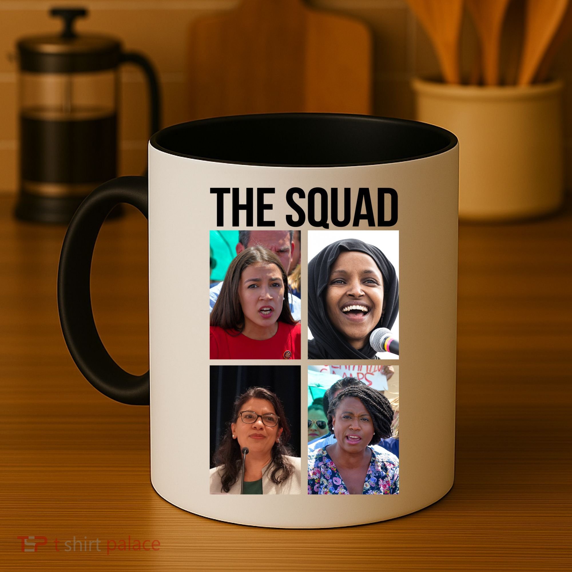 Squad AOC Rashida Tlaib Ilhan Omar Ayanna Pressley Coffee Mug