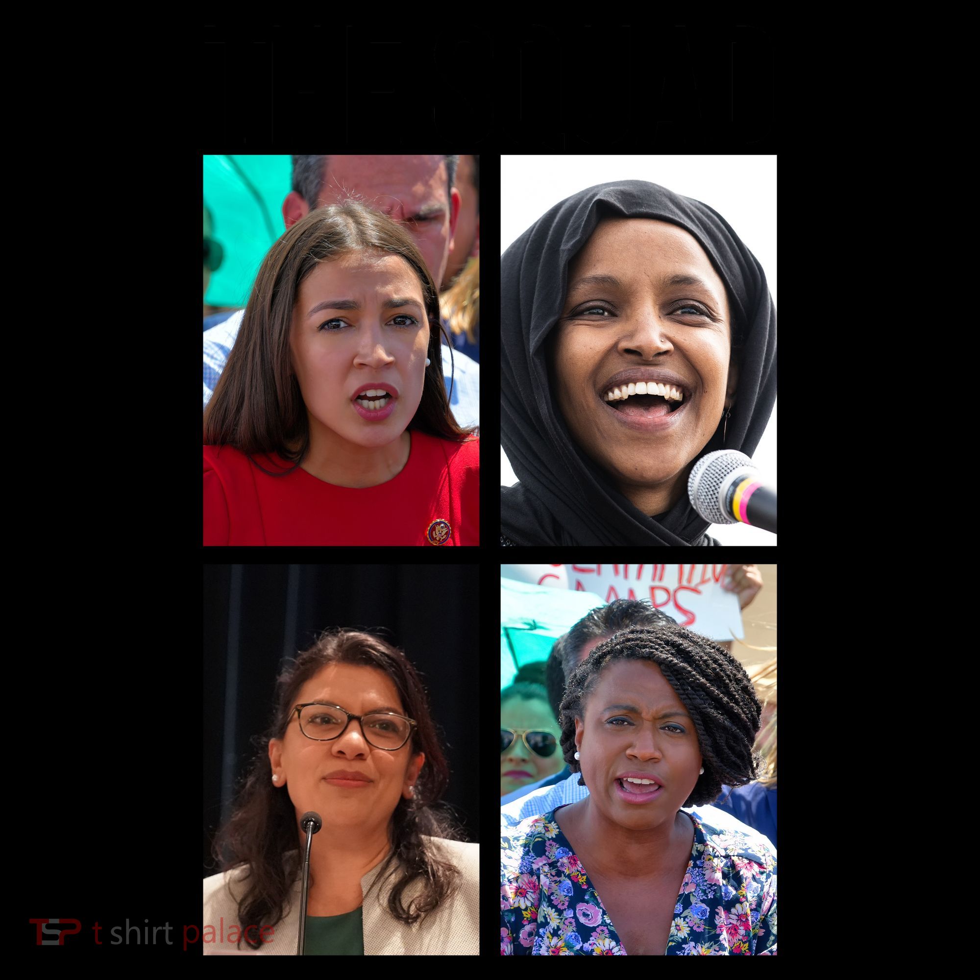 Squad AOC Rashida Tlaib Ilhan Omar Ayanna Pressley Coffee Mug