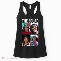 Squad AOC Rashida Tlaib Ilhan Omar Ayanna Pressley Women's Tank Top thumb 0