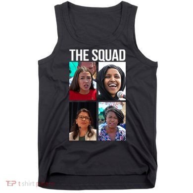 Squad AOC Rashida Tlaib Ilhan Omar Ayanna Pressley Tank Top
