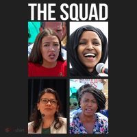 Squad AOC Rashida Tlaib Ilhan Omar Ayanna Pressley Golf Towel thumb 3
