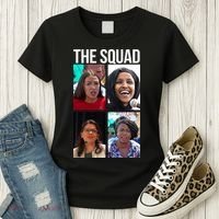 Squad AOC Rashida Tlaib Ilhan Omar Ayanna Pressley Women's T-Shirt thumb 3