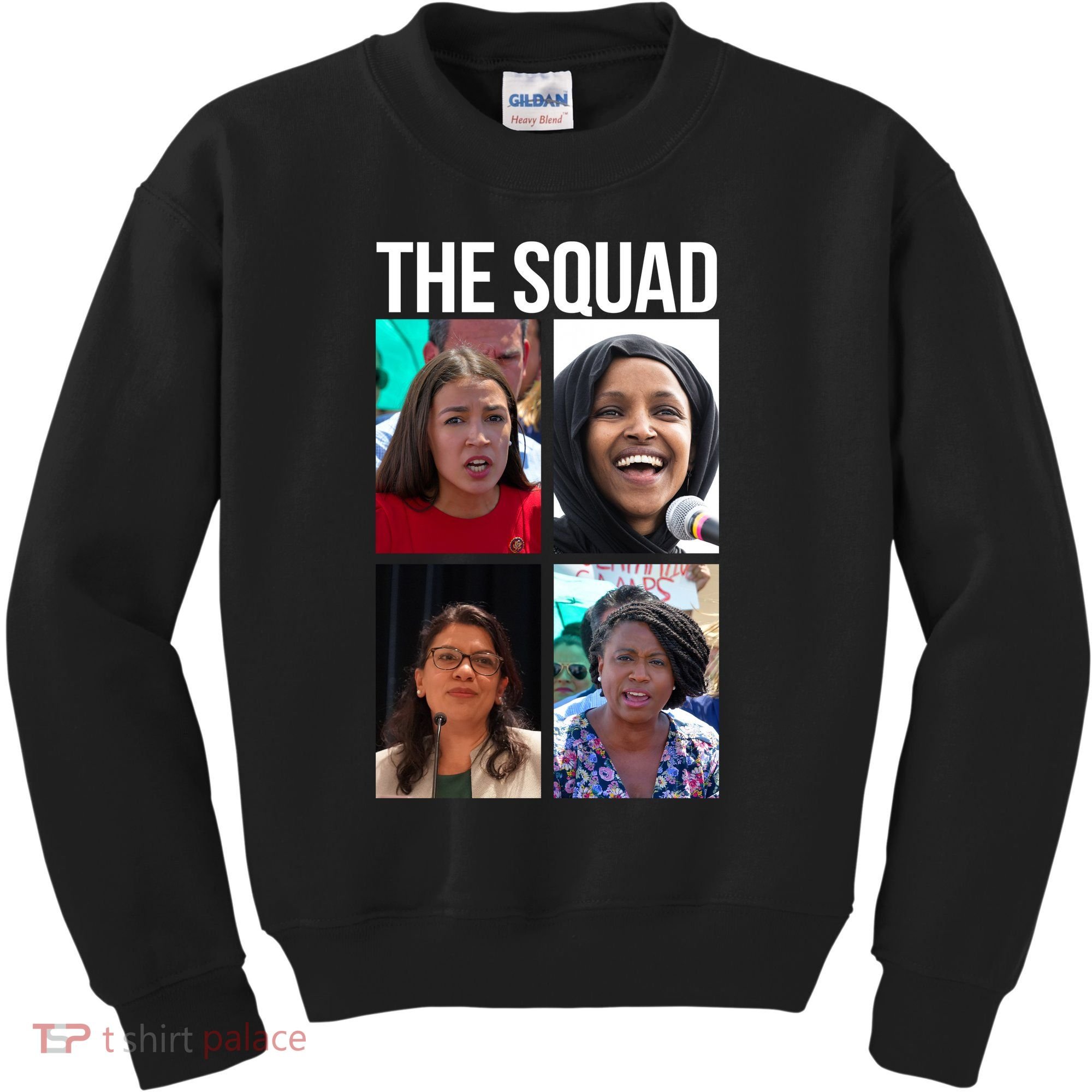 Squad AOC Rashida Tlaib Ilhan Omar Ayanna Pressley Kids Sweatshirt
