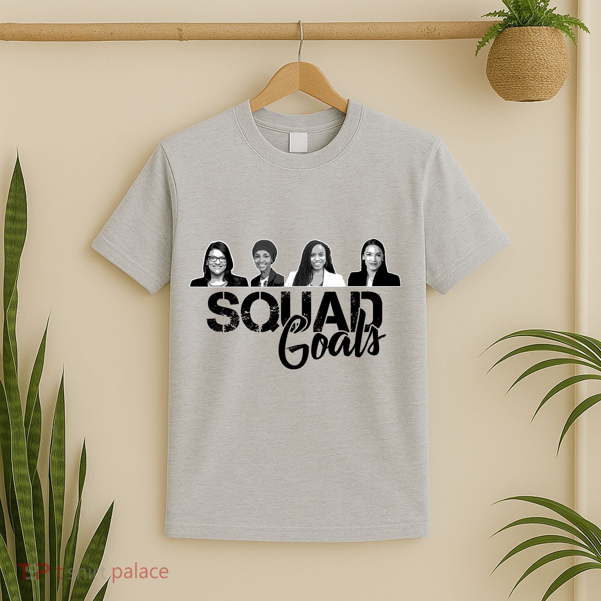 Squad Goals Tlaib Ocasio Cortez Pressley House T-Shirt
