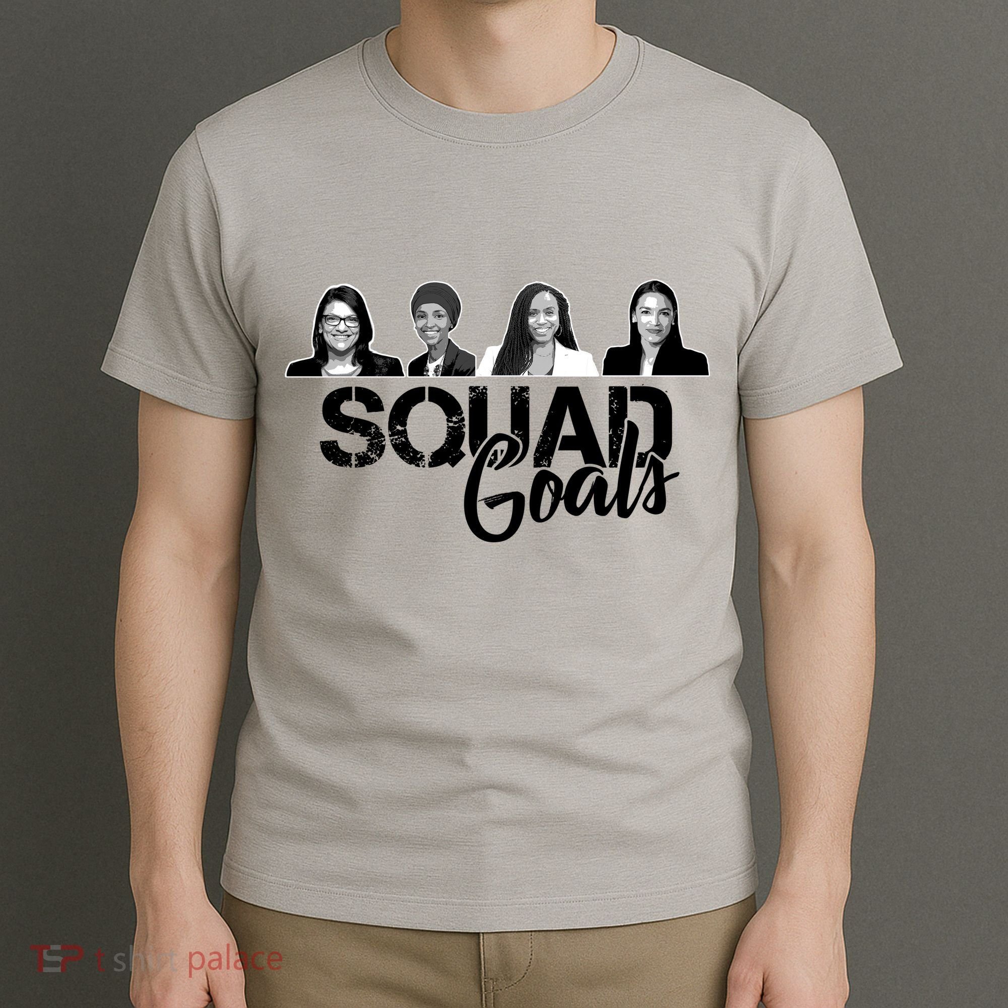 Squad Goals Tlaib Ocasio Cortez Pressley House T-Shirt