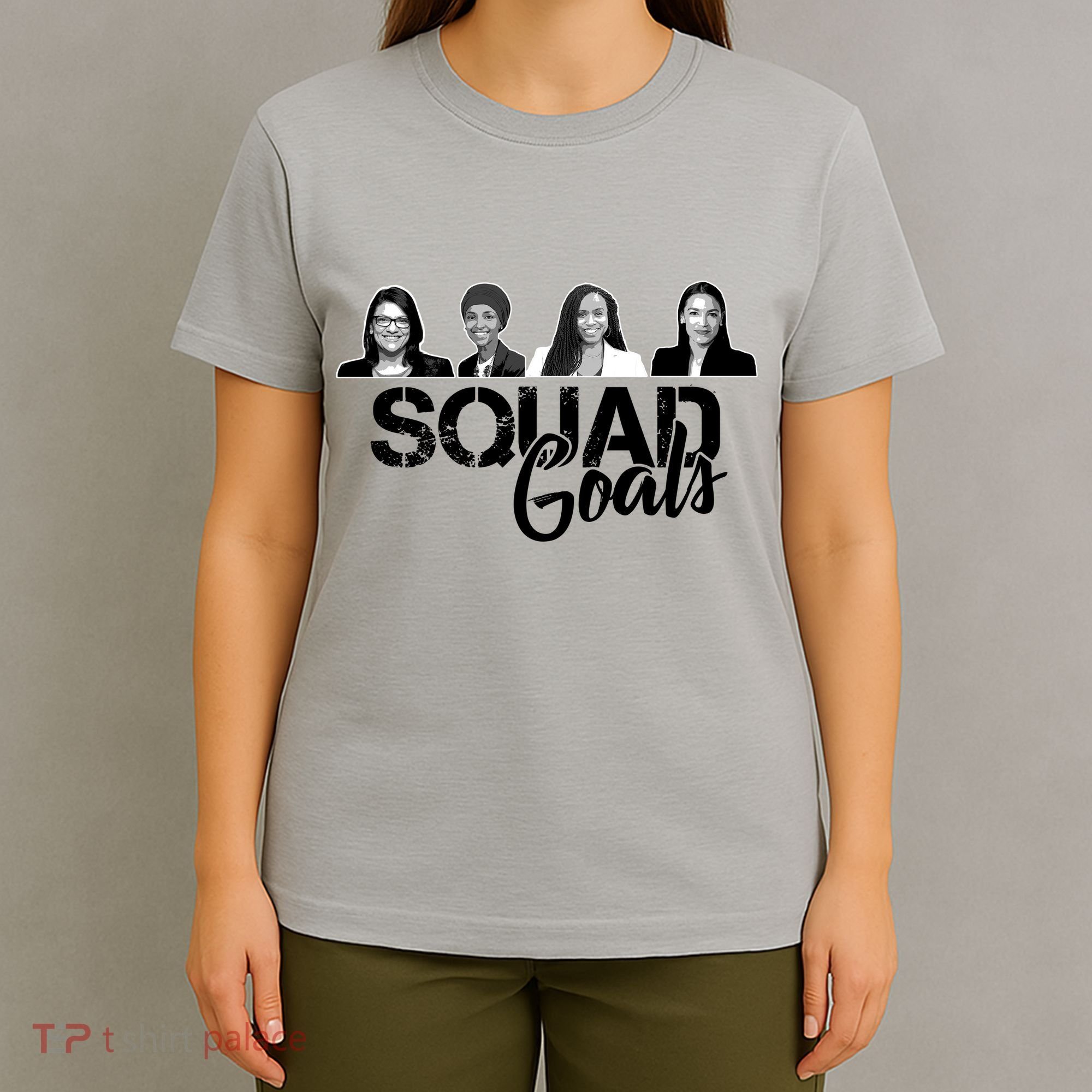 Squad Goals Tlaib Ocasio Cortez Pressley House T-Shirt