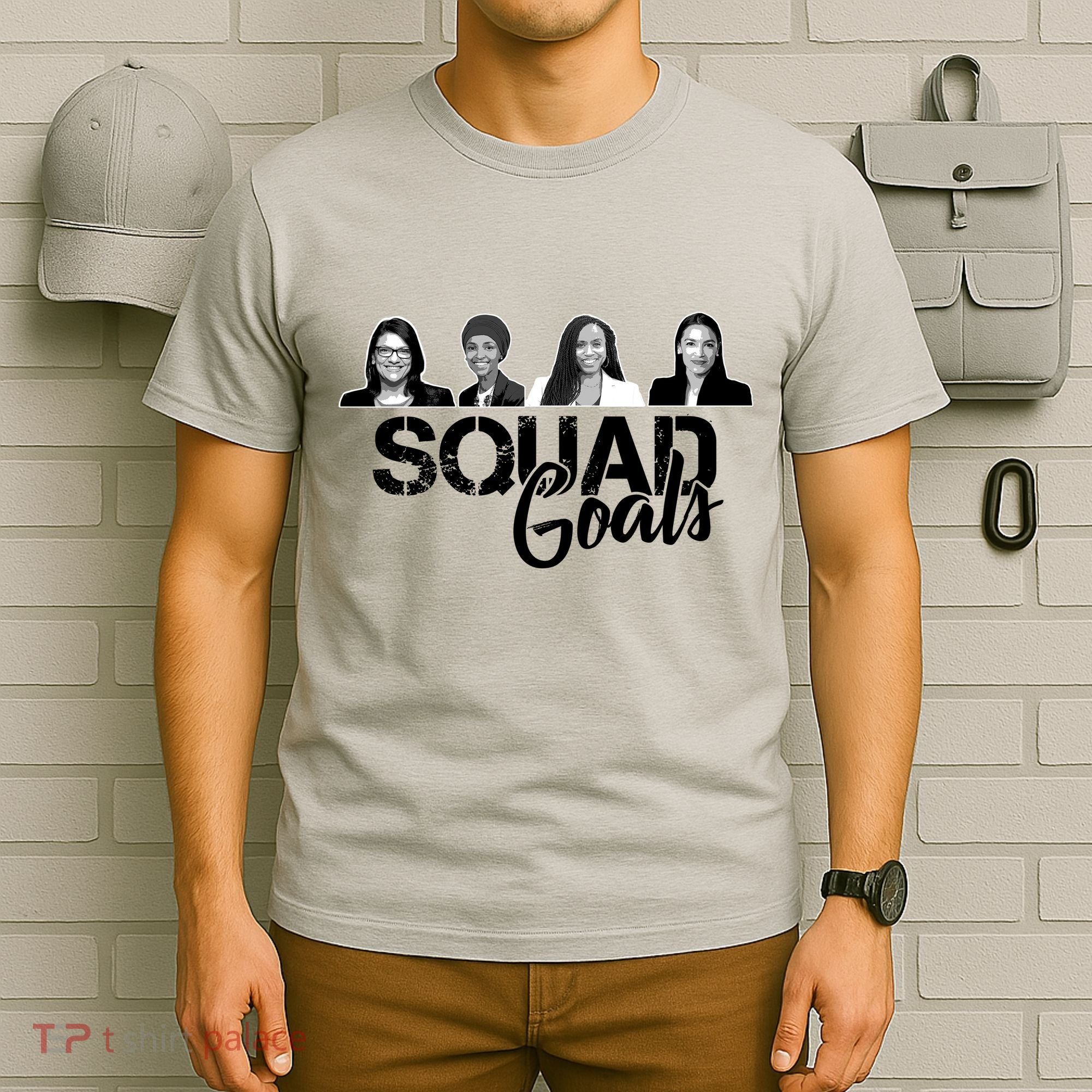 Squad Goals Tlaib Ocasio Cortez Pressley House T-Shirt