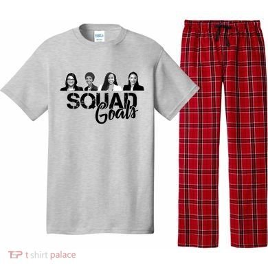 Squad Goals Tlaib Ocasio Cortez Pressley House Pajama Set