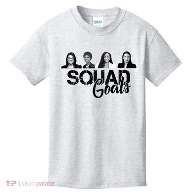 Squad Goals Tlaib Ocasio Cortez Pressley House Kids T-Shirt