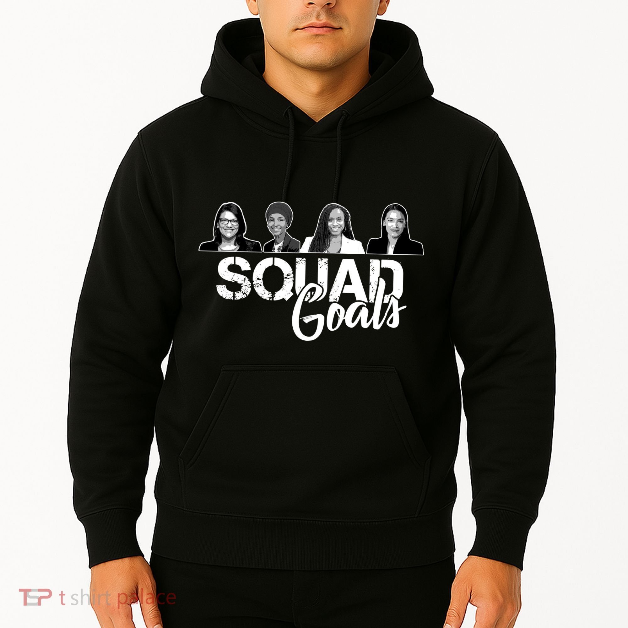 Squad Goals Tlaib Ocasio Cortez Pressley House Hoodie