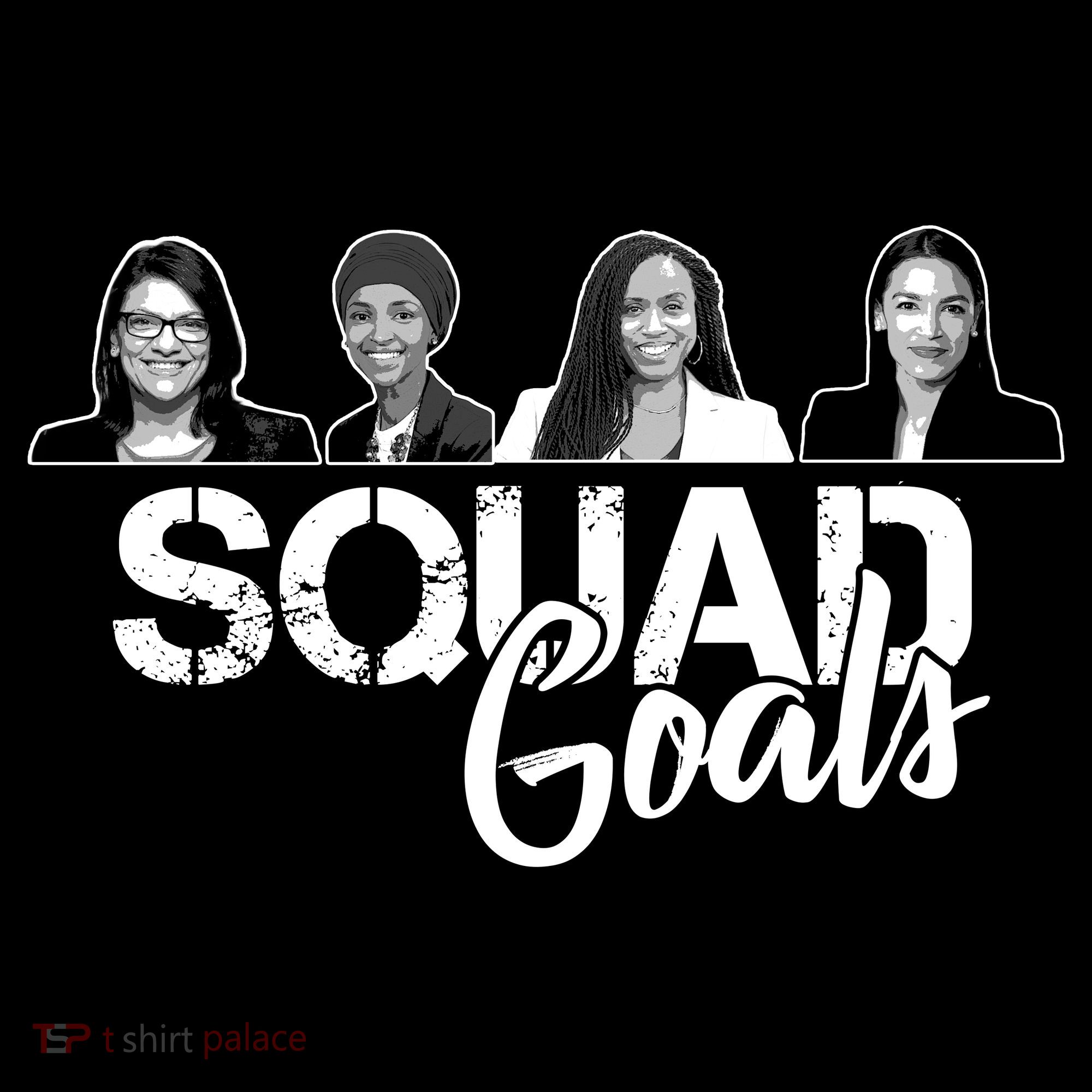 Squad Goals Tlaib Ocasio Cortez Pressley House Hoodie