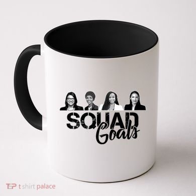 Squad Goals Tlaib Ocasio Cortez Pressley House Coffee Mug